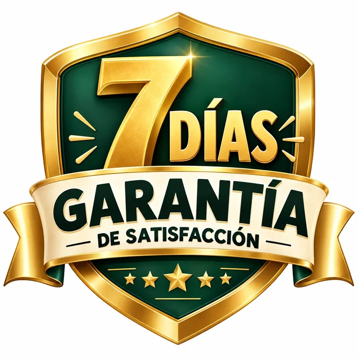 Sello de garantía de satisfacción de 7 días